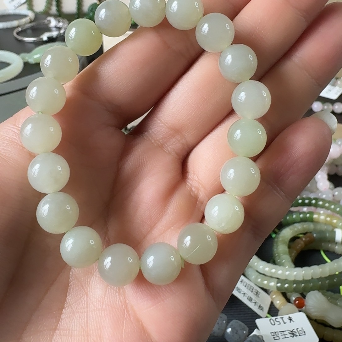 未镶嵌手串和田玉