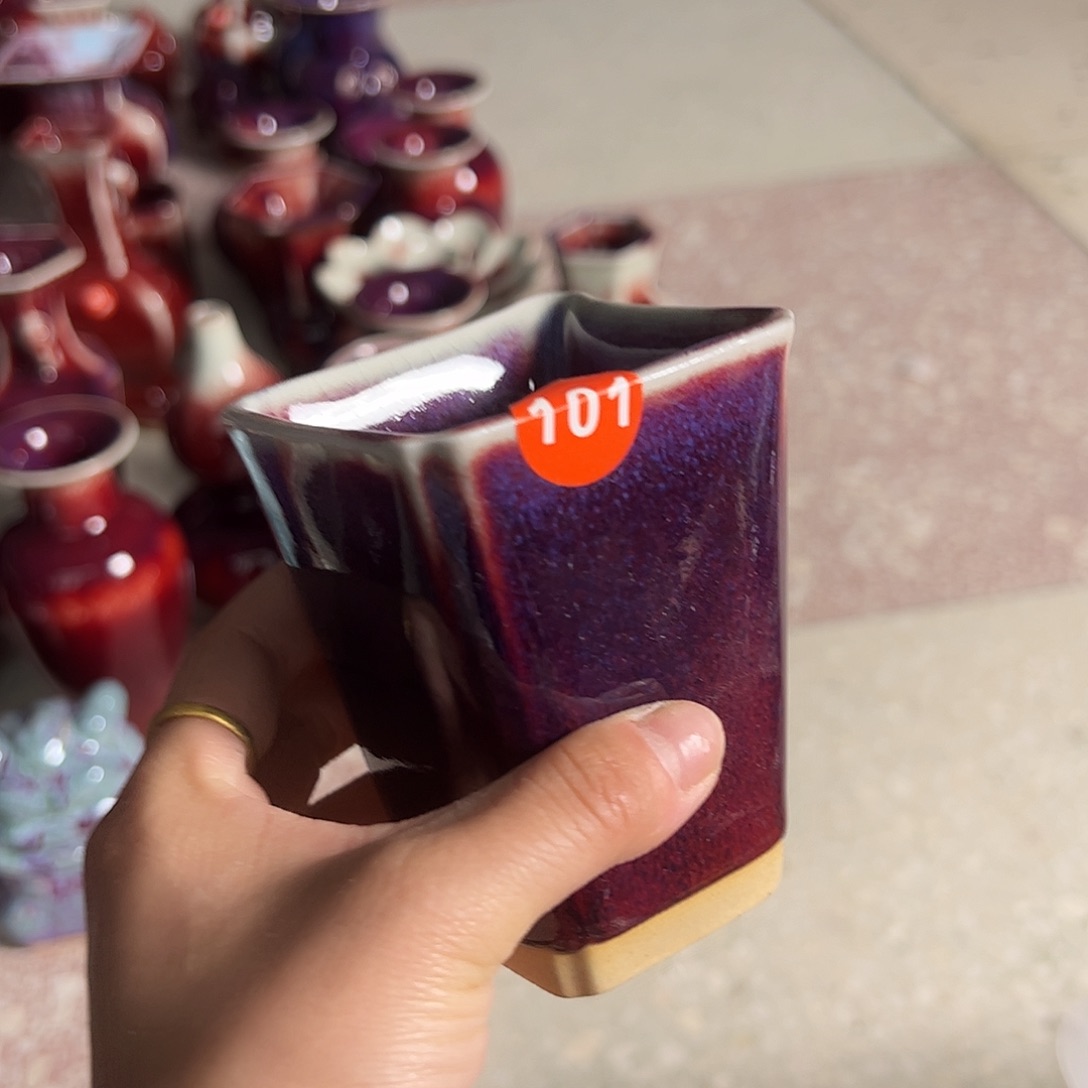 摆件郑家钧窑摆件