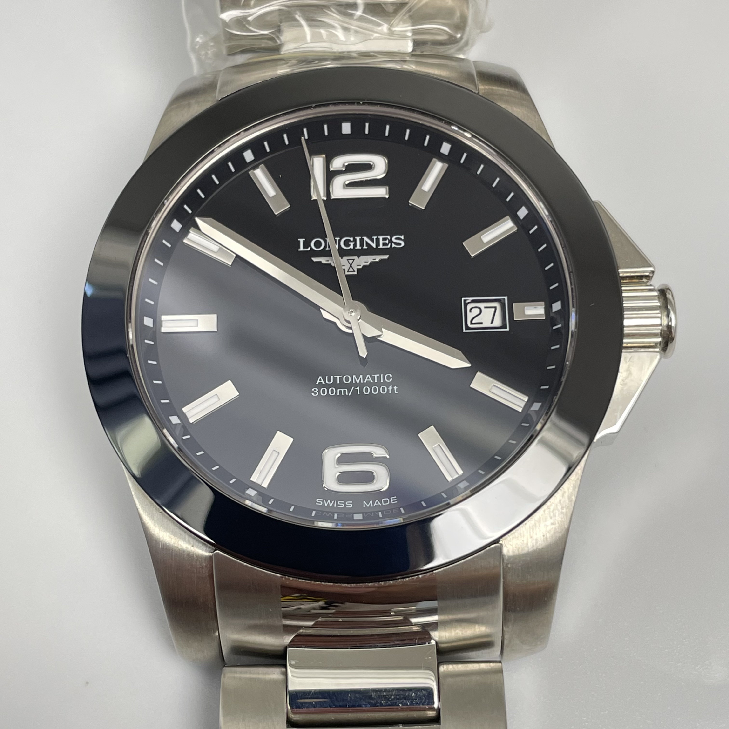 95新 Longines/浪琴 康卡斯/自动机芯/41mm/单表全原
