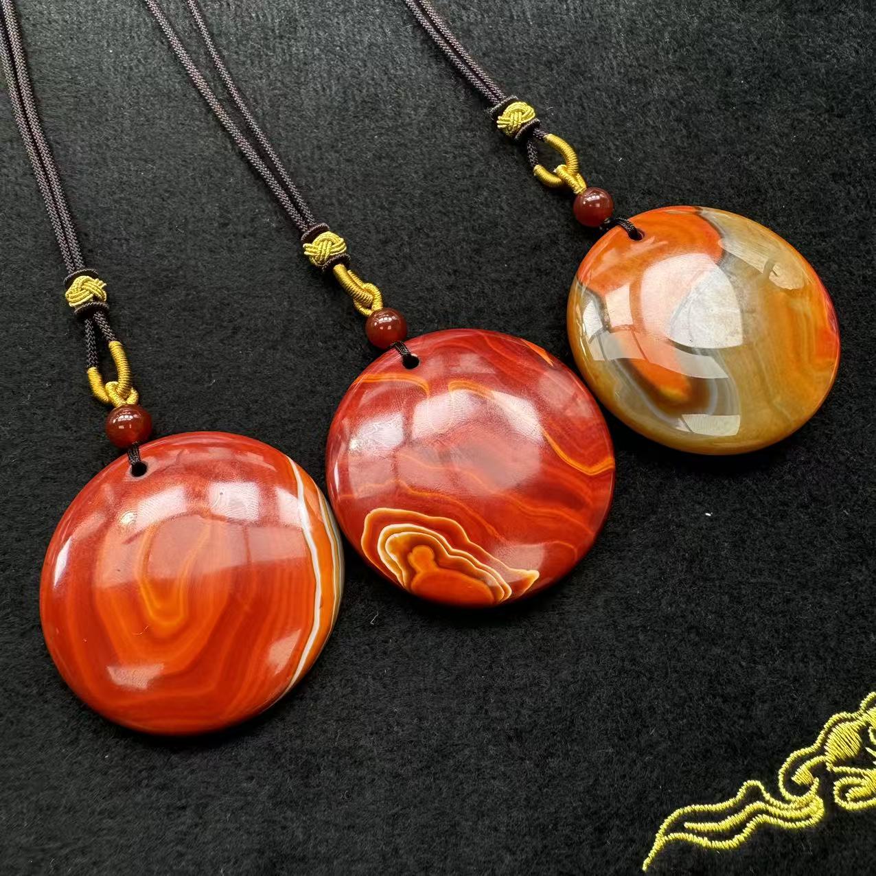 【刘少文】敦煌落祥云玛瑙颈饰-ML-F211-多样性只发一件