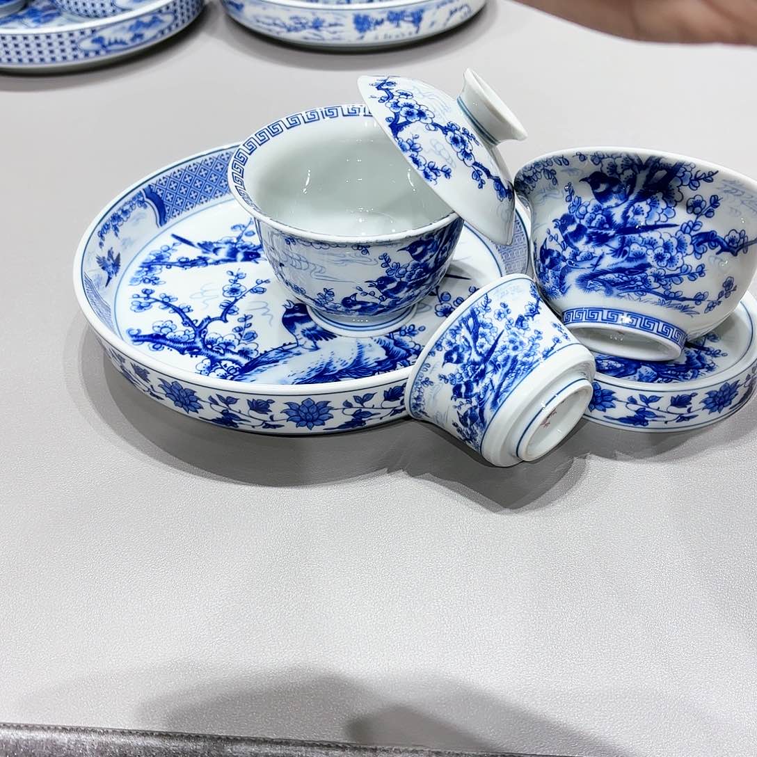 盖碗景德镇高温茶具