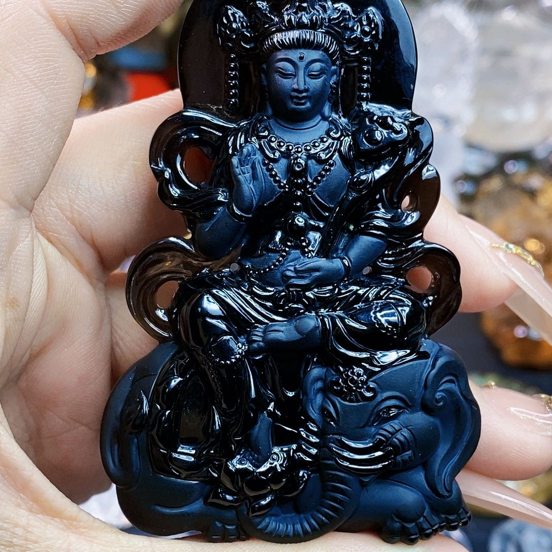 水晶颈饰未镶嵌海**旧吊坠