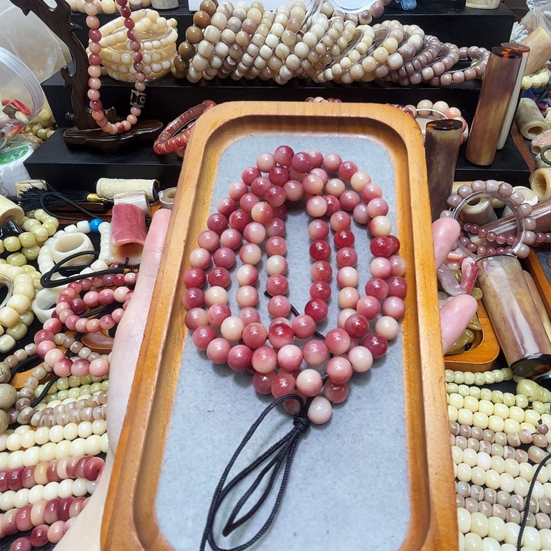 108颗圆珠佛珠高油高蜜