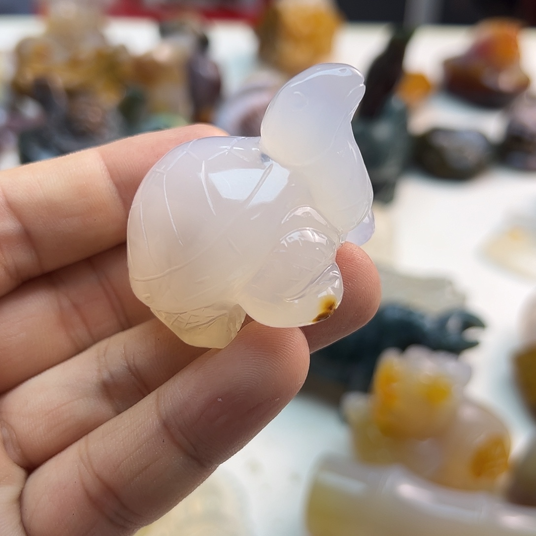 玛瑙/玉髓合金颈饰