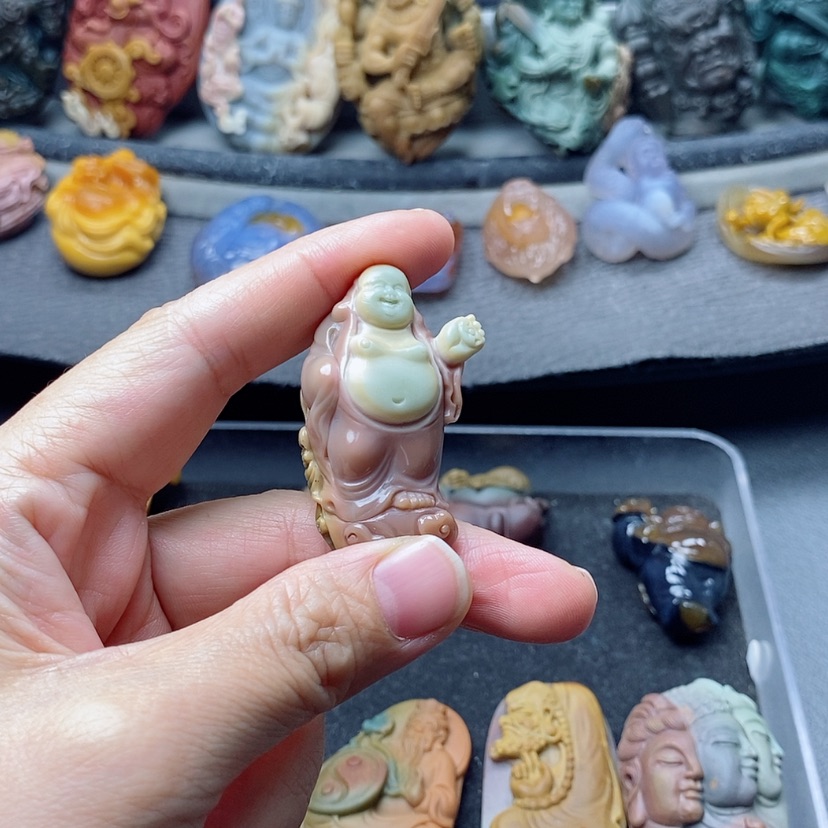 【闪购商品】定制石英质玉吊坠未镶嵌