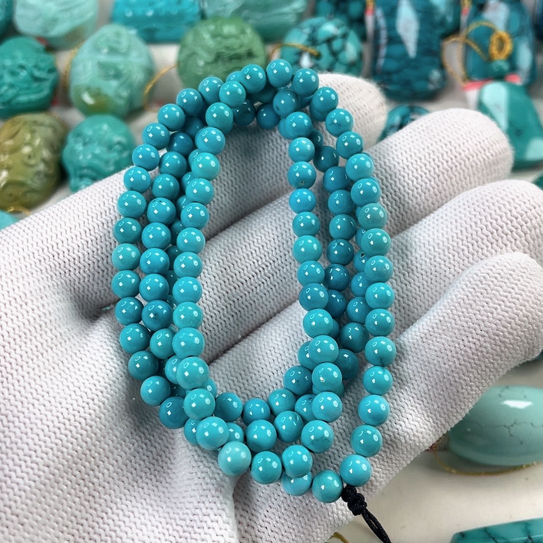 绿松石未镶嵌挂件