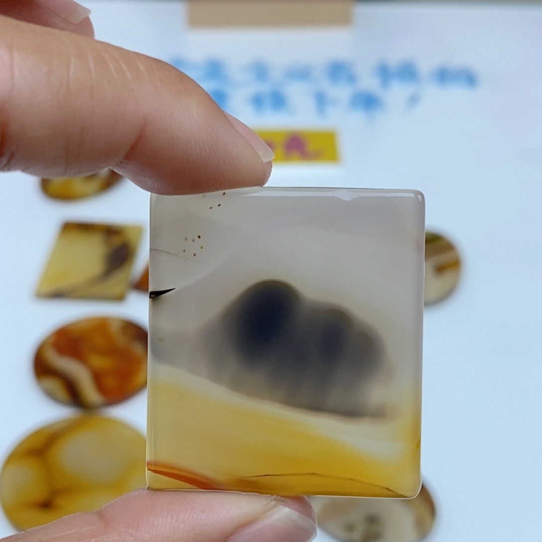 玛瑙/玉髓未镶嵌珠宝半成品