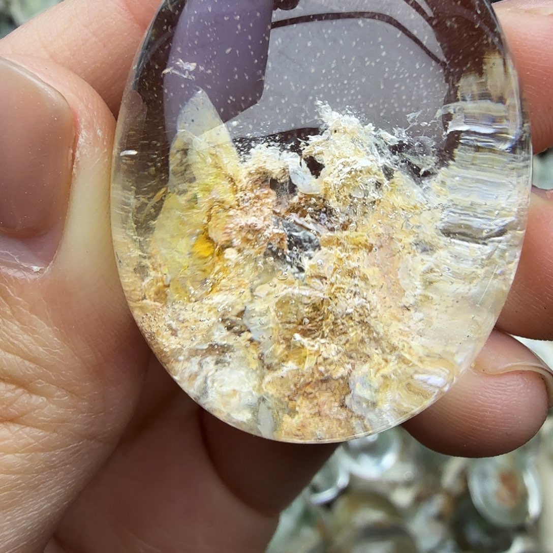 晶***作未镶嵌水晶珠宝半成品