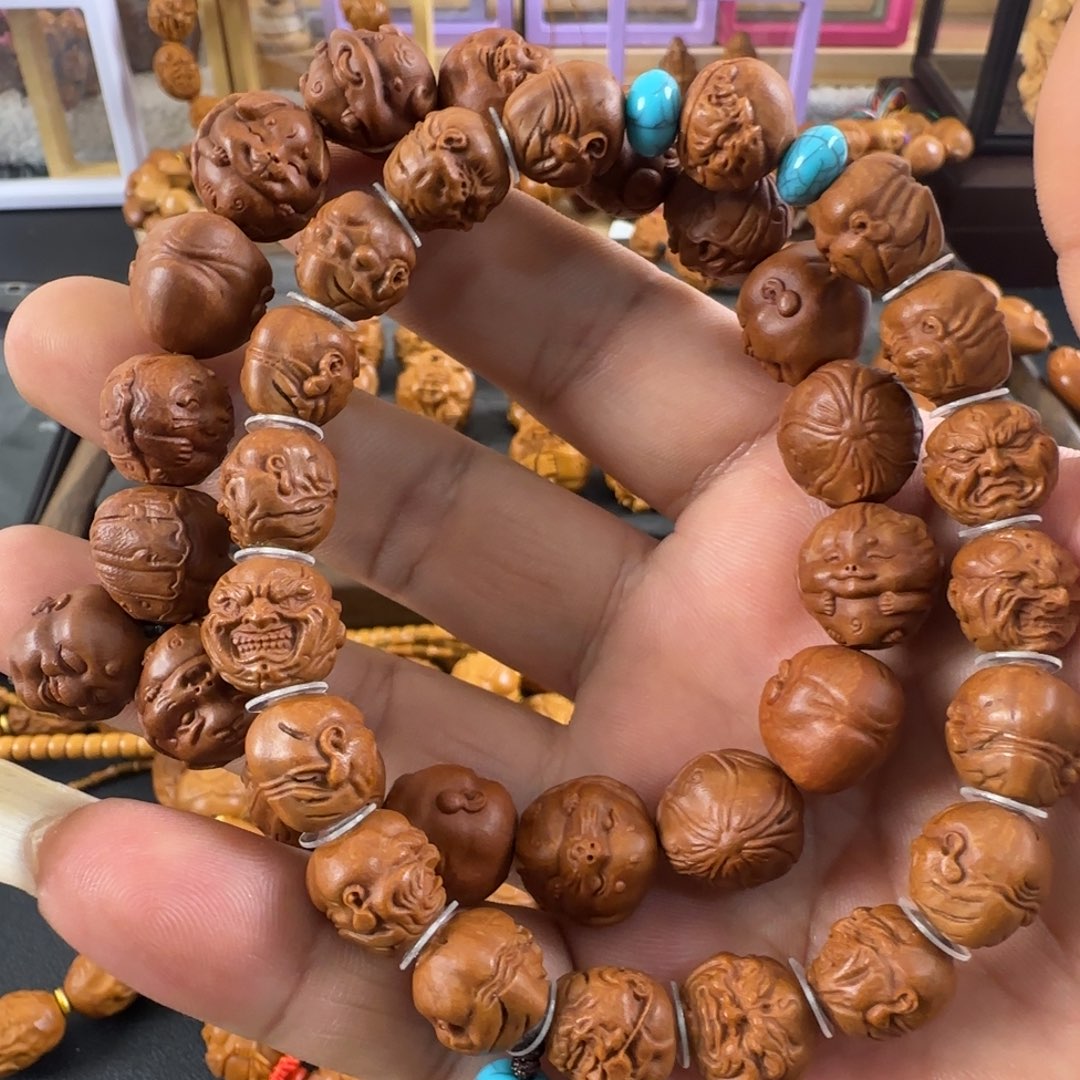 无***水手串/手链橄榄核恶僧一条十二生肖一条
