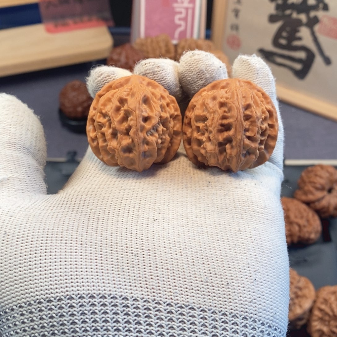 把件文玩核桃福利款38尺苹果园