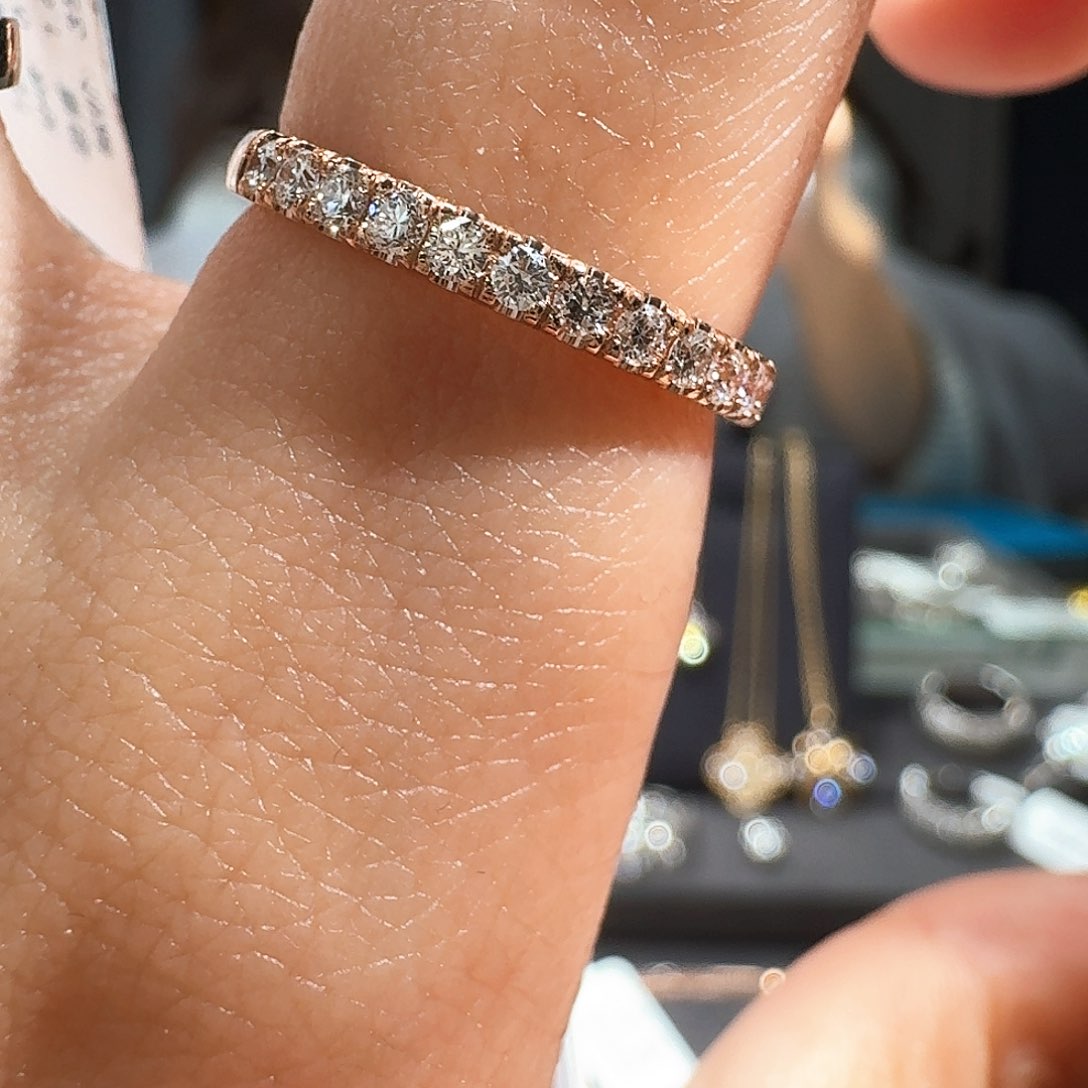 钻石戒指/指环18K金镶嵌用****7