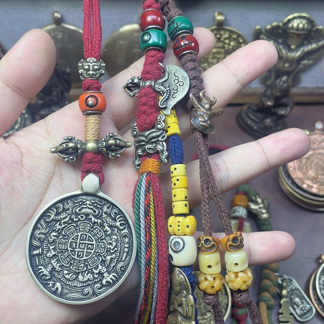 白利马麟甲朝天吼九宫八卦牌包挂设计一套