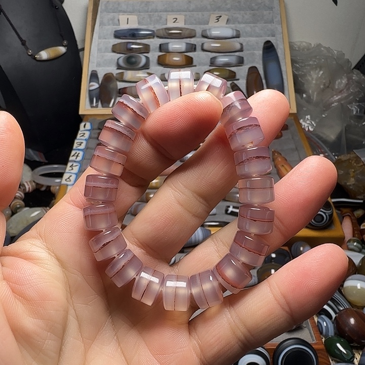 玛瑙/玉髓未镶嵌手串