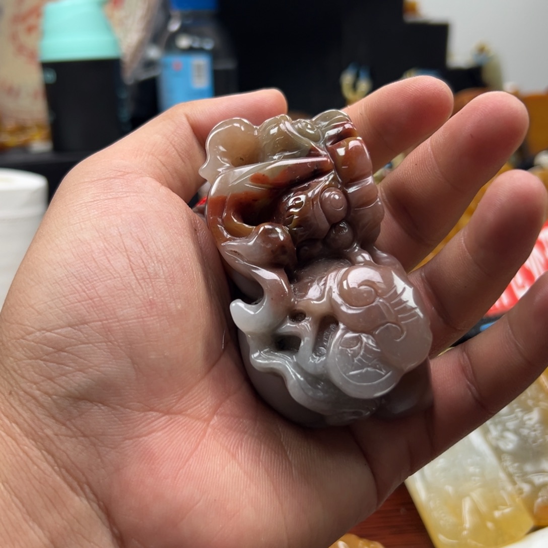 石英质玉（黄龙玉）未镶嵌hly