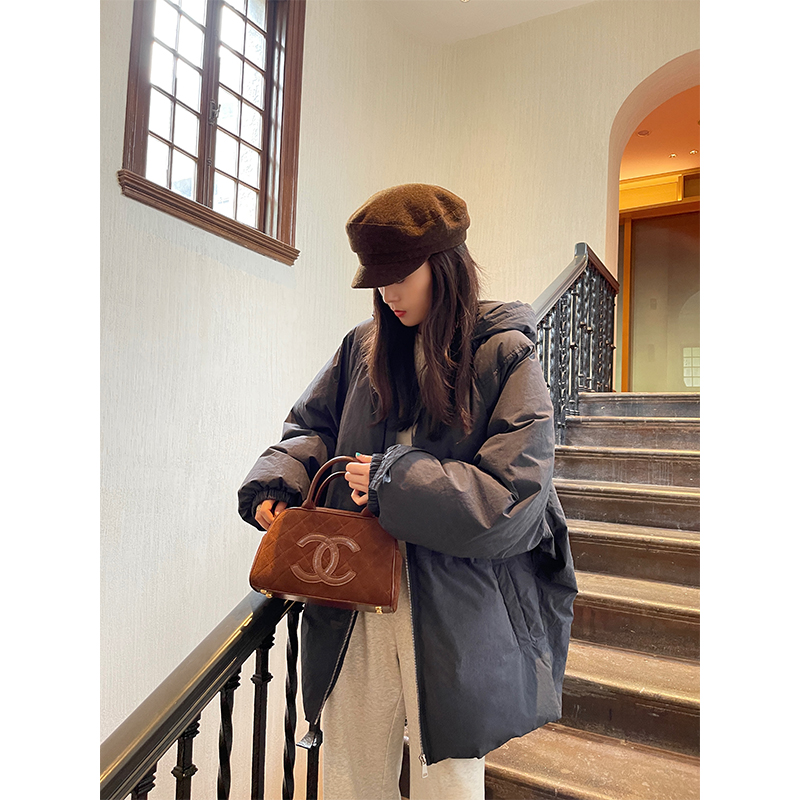 618反季 云朵羽绒服微皱高端白鹅绒韩系女士冬季2025新款外套