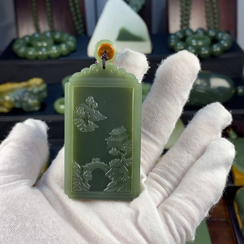 【闪购商品】岫岩老玉（透闪石质玉）颈饰未镶嵌