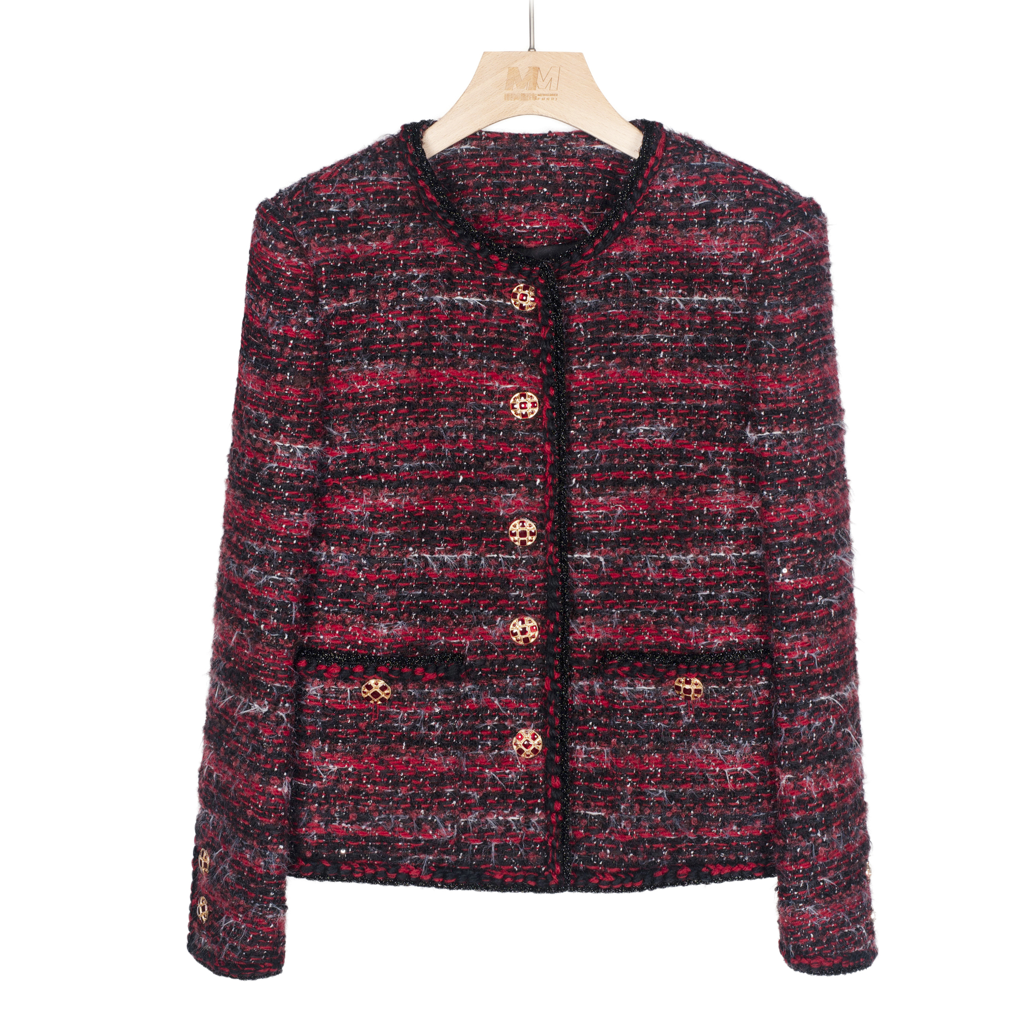 杭州超哥【红美人】新款高端原创小香风外套CO83536