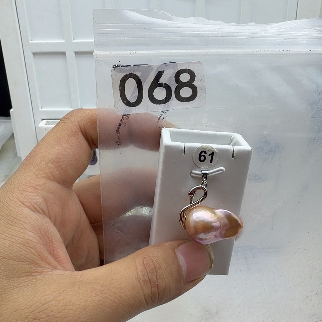 颈饰合金淡水珍珠