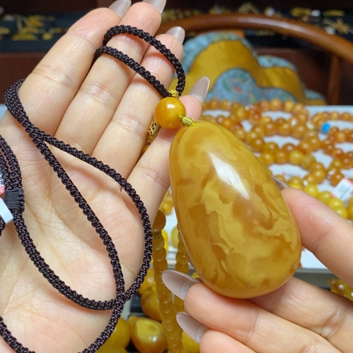 【闪购商品】蜜蜡吊坠(不含链)未镶嵌吊坠