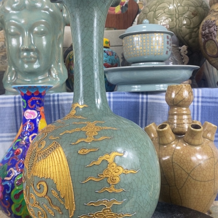 瓶陶泽如花儿盛开了