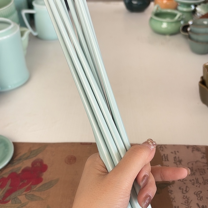 龙泉云间青瓷小米茶器