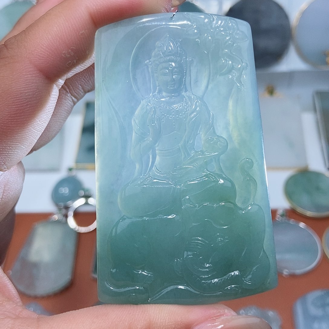 翡翠吊坠(不含链)未镶嵌