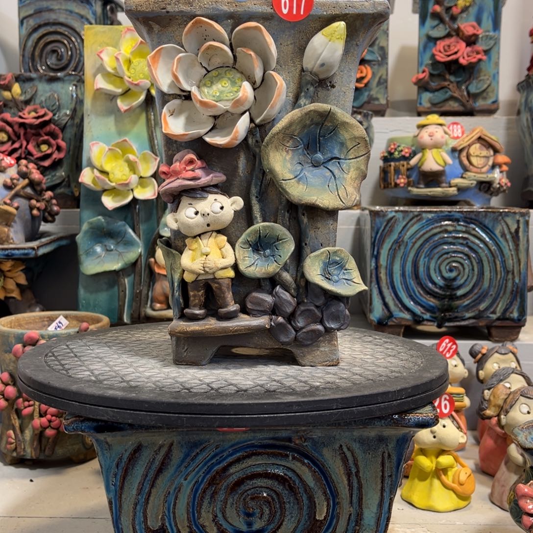 陶瓷福利617 号陶然花盆