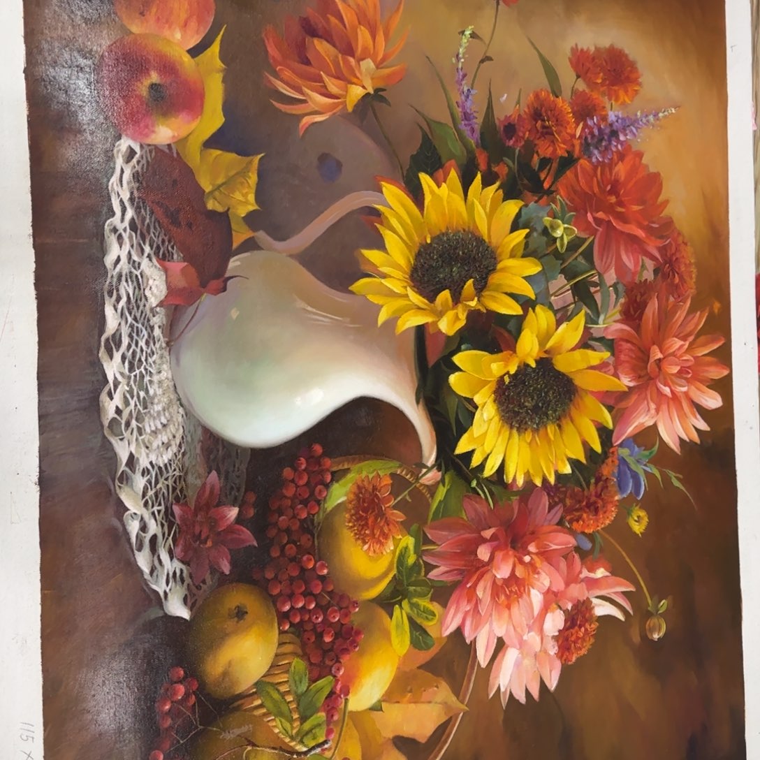 油画不知道为什么要这么