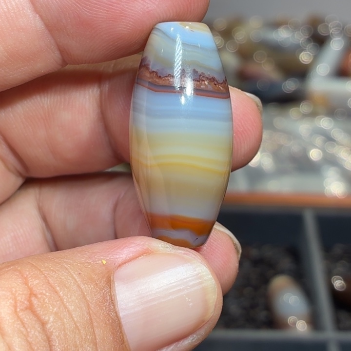 玛瑙/玉髓散珠_HEIMORI 天然天珠