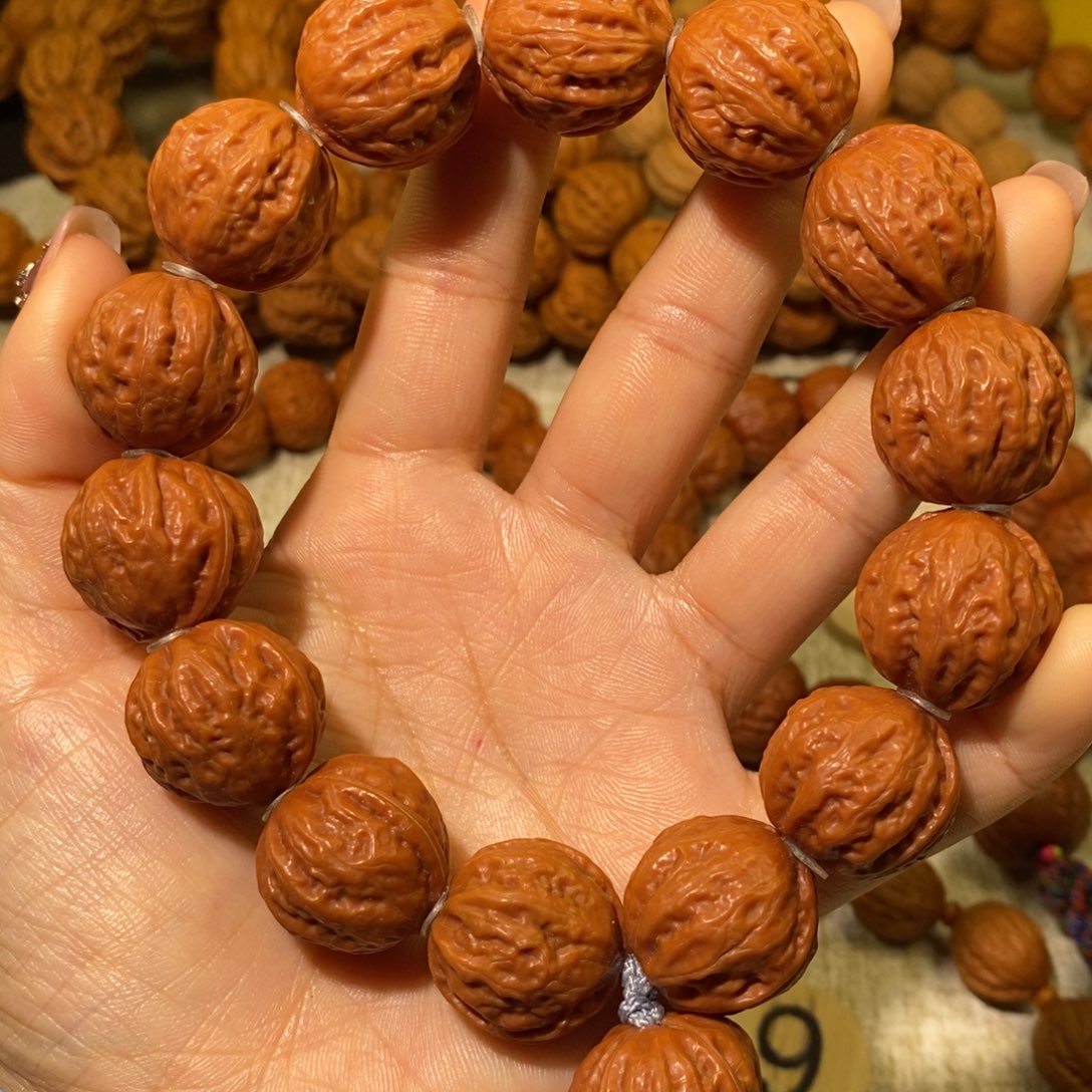 桃核吊坠绣球野生秋子