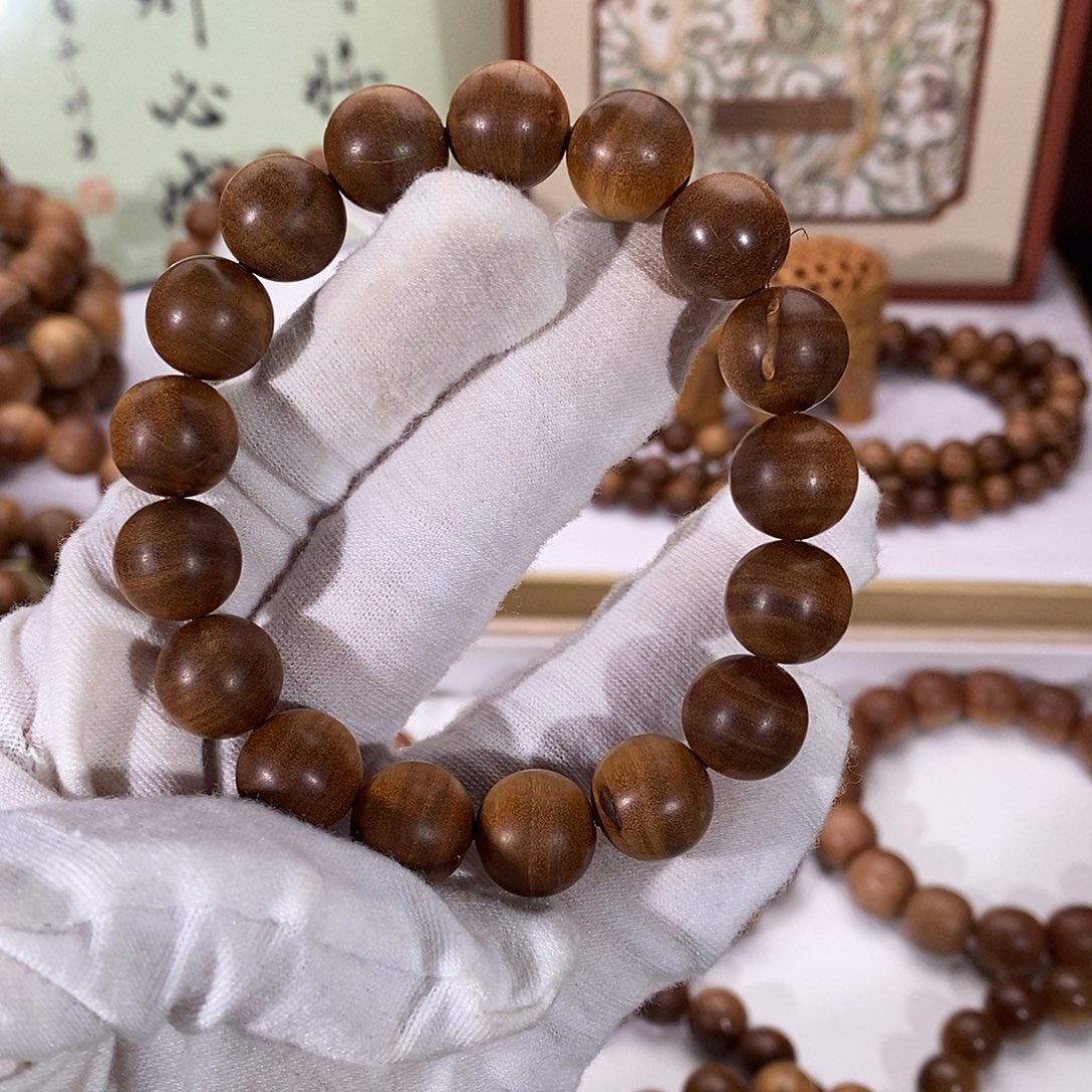 手串/手链檀香木横纹黑肉12瑕疵福利