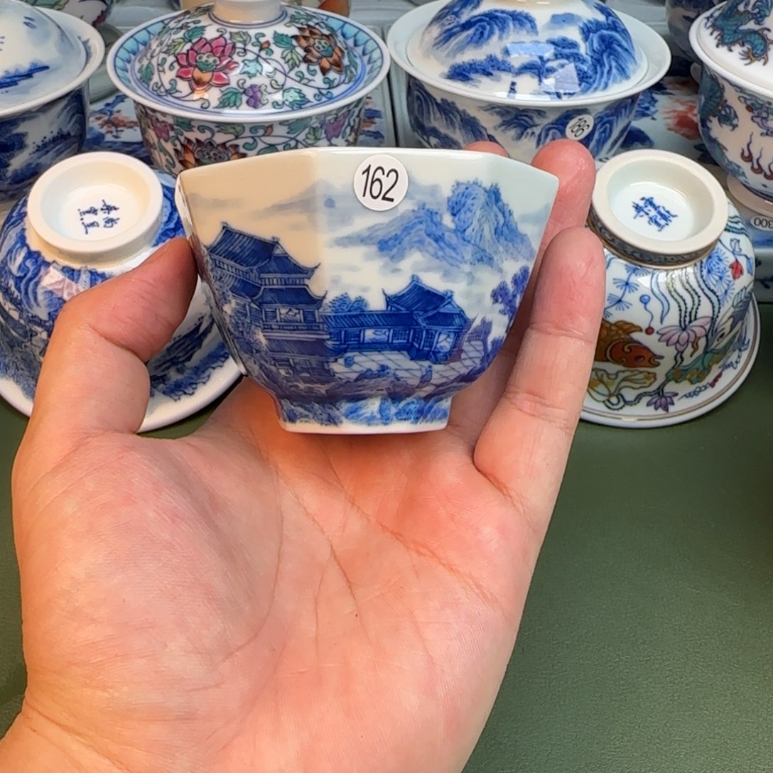 彦祖纯手工手绘茶具162