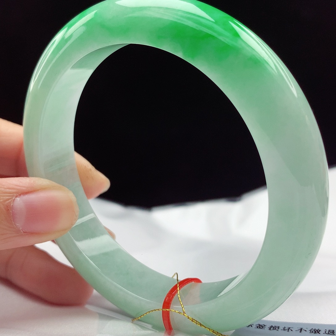 未镶嵌手镯翡翠59圈4772