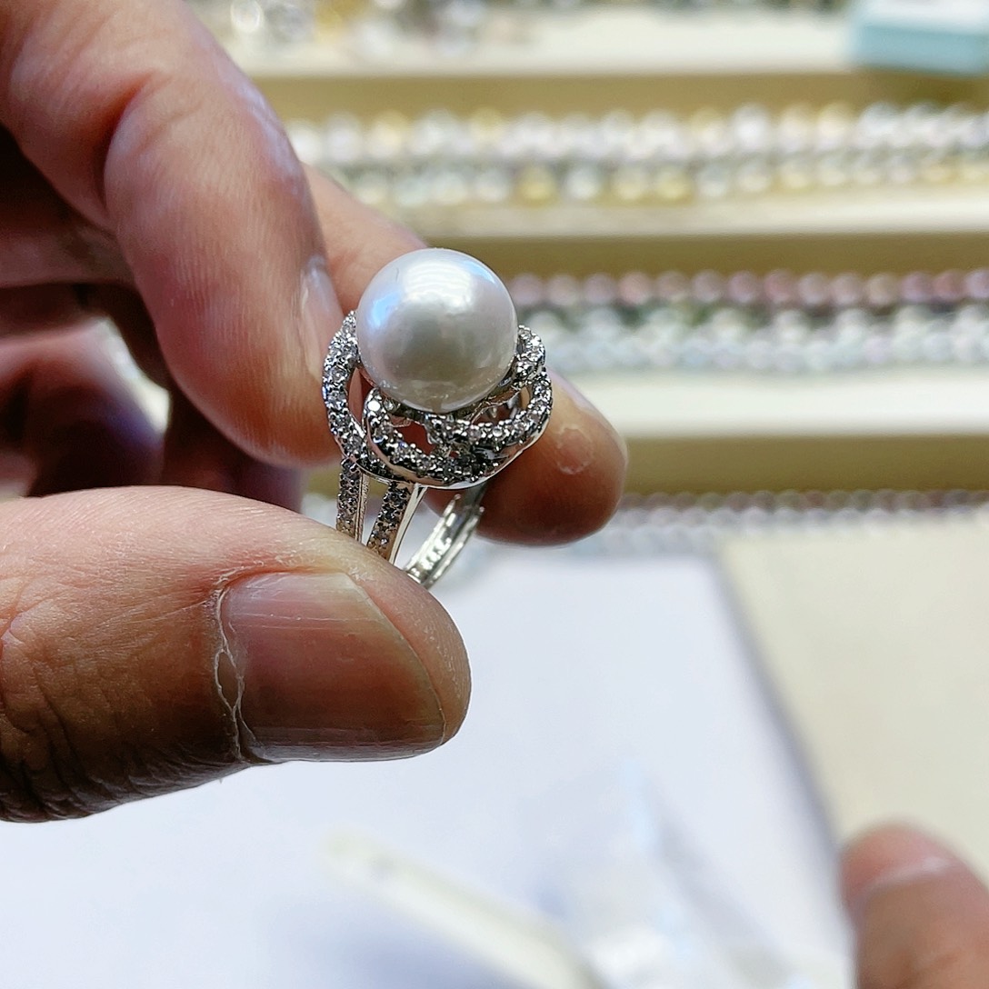 海水珍珠戒指未镶嵌