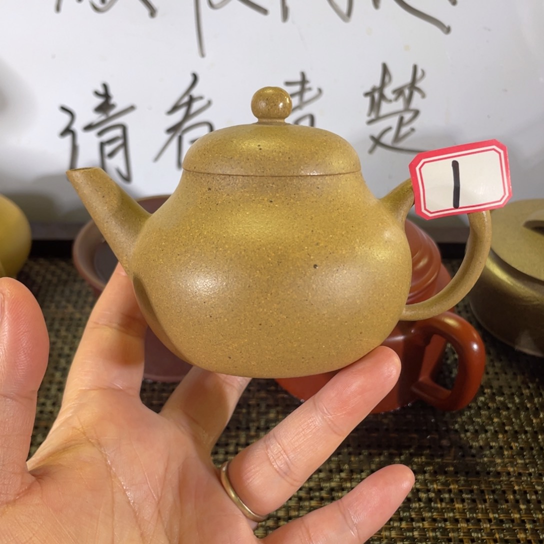 紫砂茶壶秋水微瑕全手