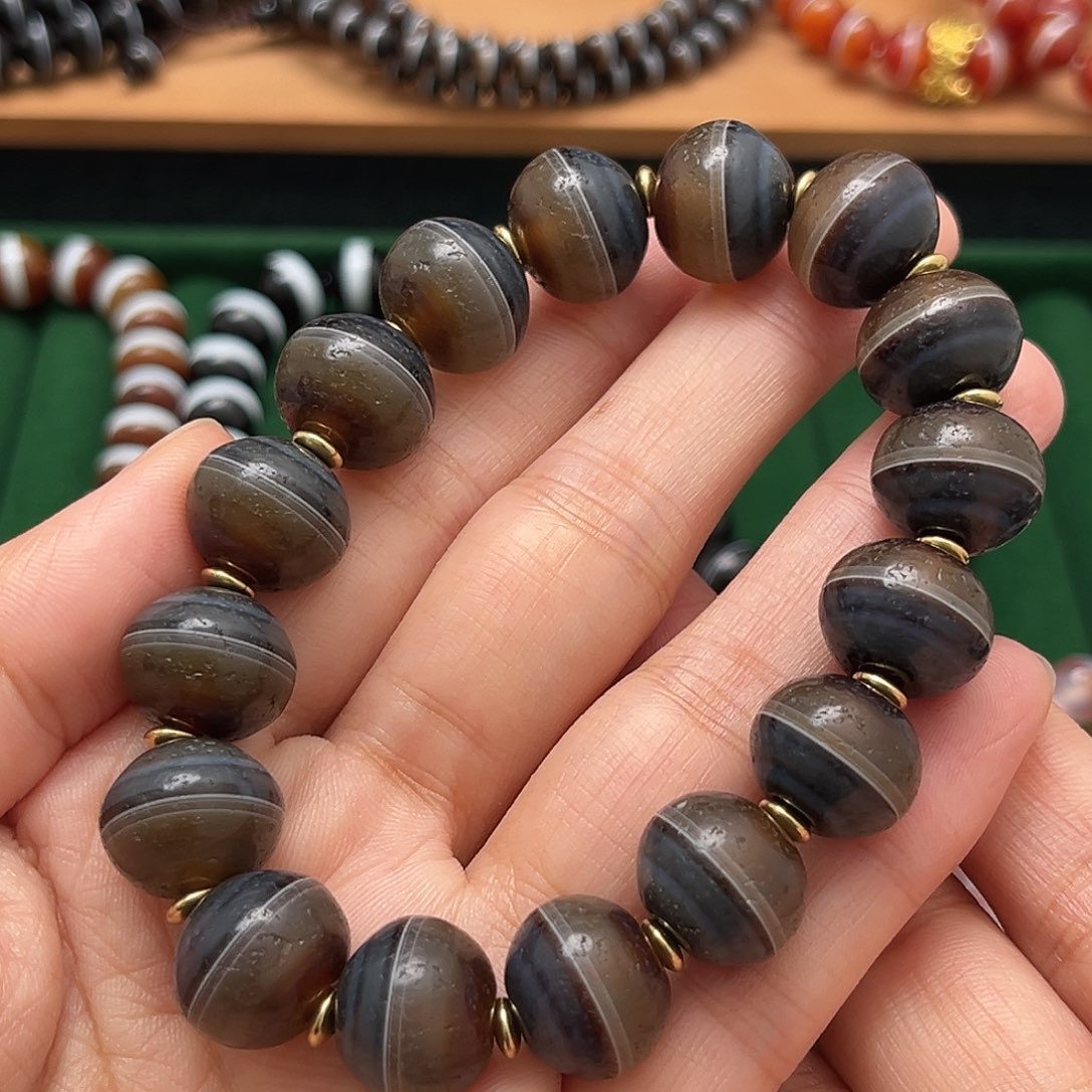 玛瑙/玉髓合金手串