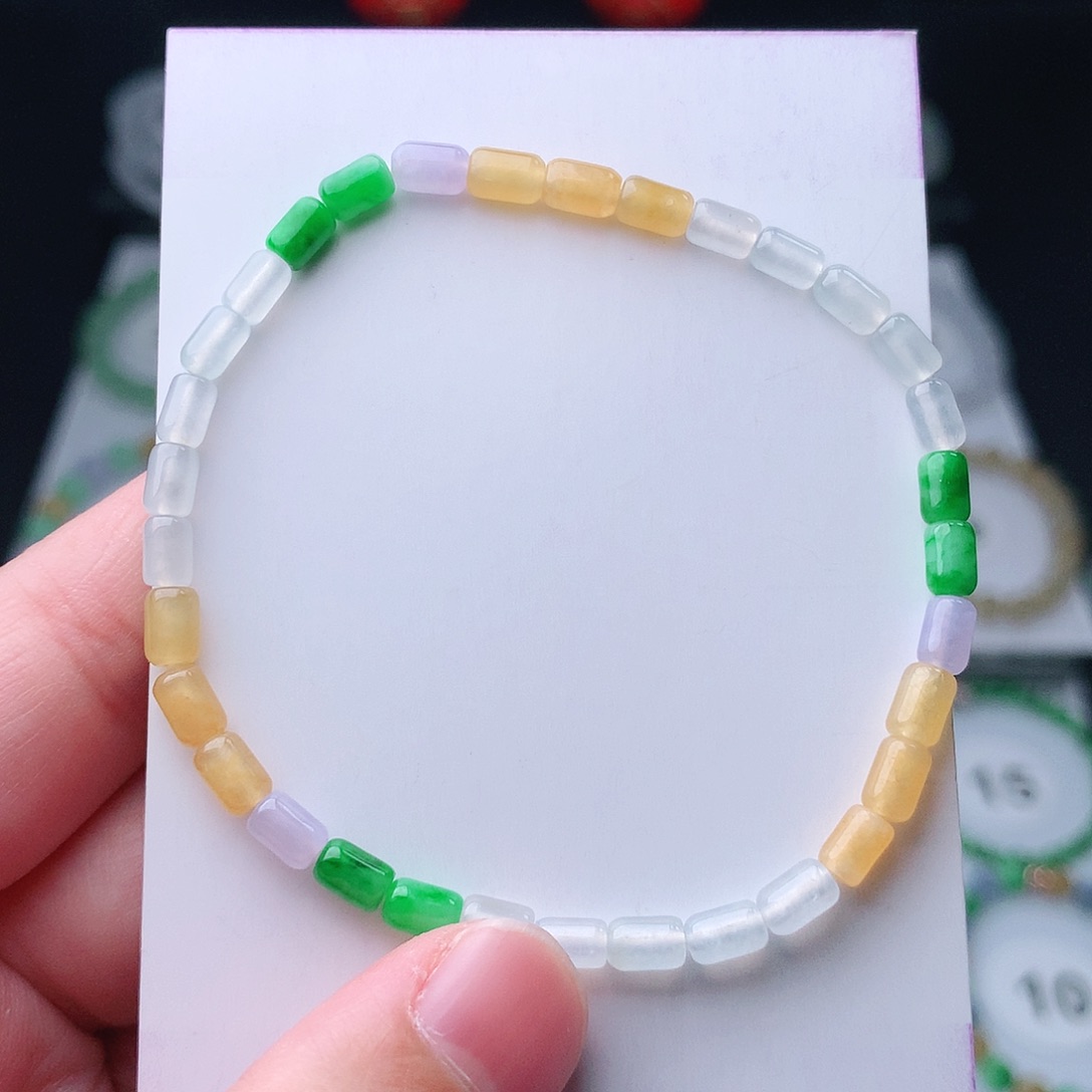 翡翠手串未镶嵌翡翠