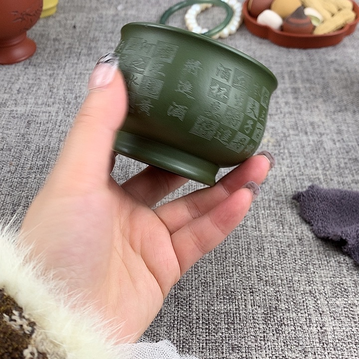 紫砂茶杯高端主人杯