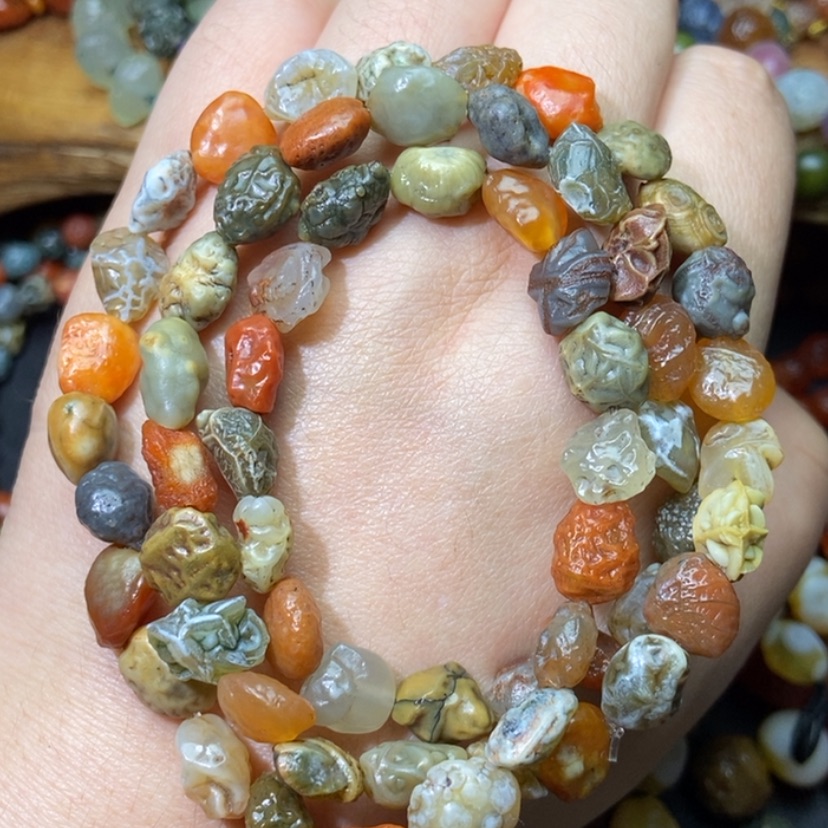 【闪购商品】合金手链玛瑙/玉髓