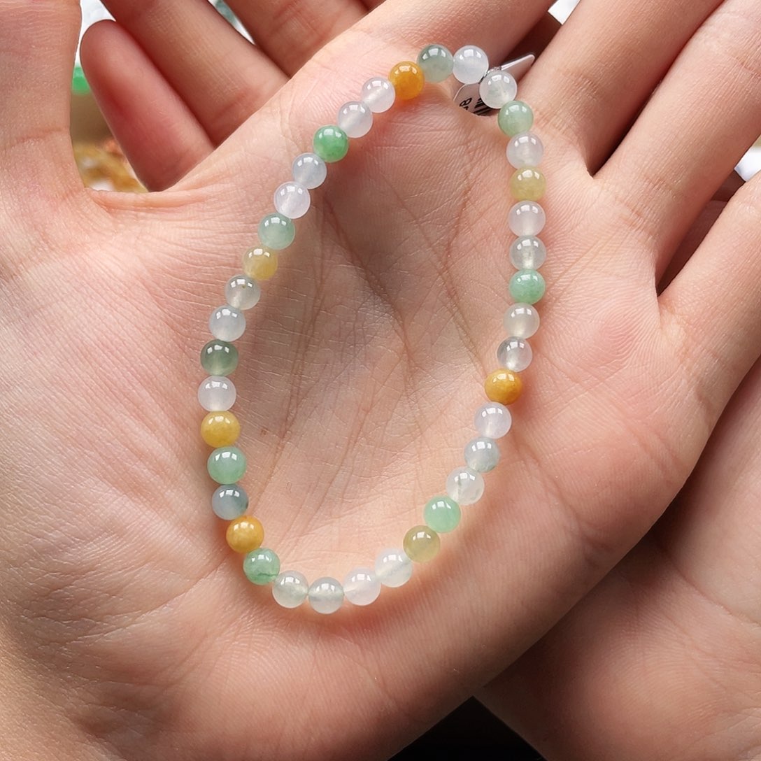 未镶嵌手串翡翠未镶嵌手链翡翠卡4.8