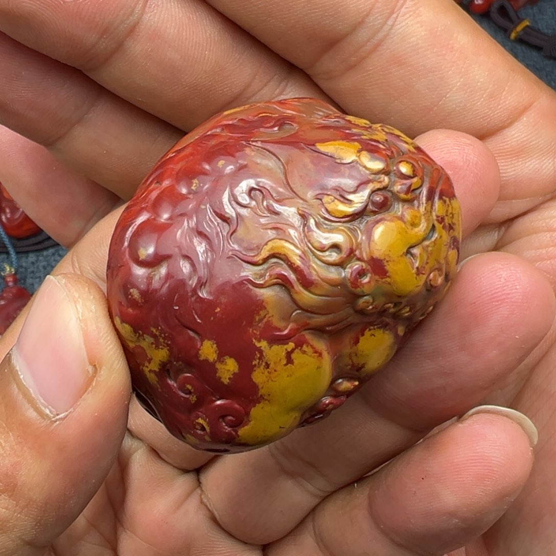 南红玛瑙吊坠未镶嵌玩*