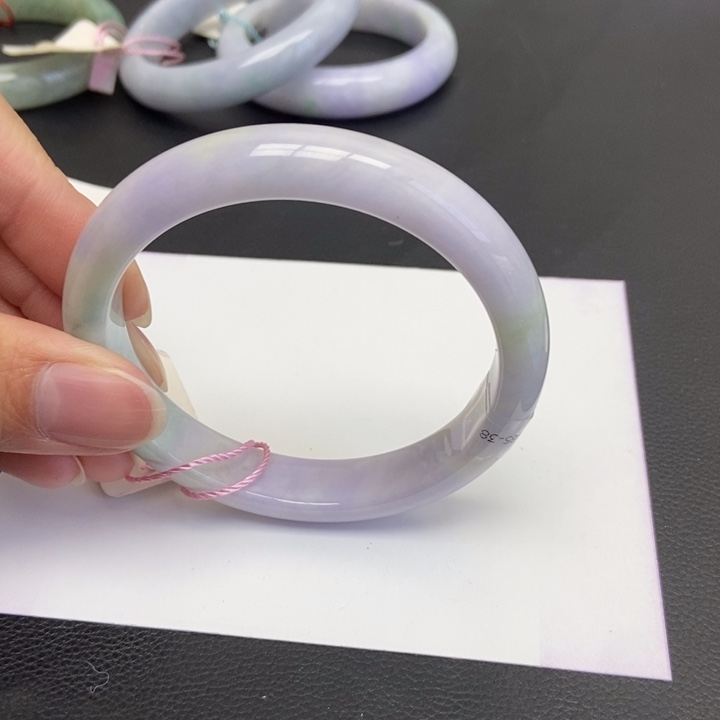 翡翠手镯未镶嵌无*56-58正圈