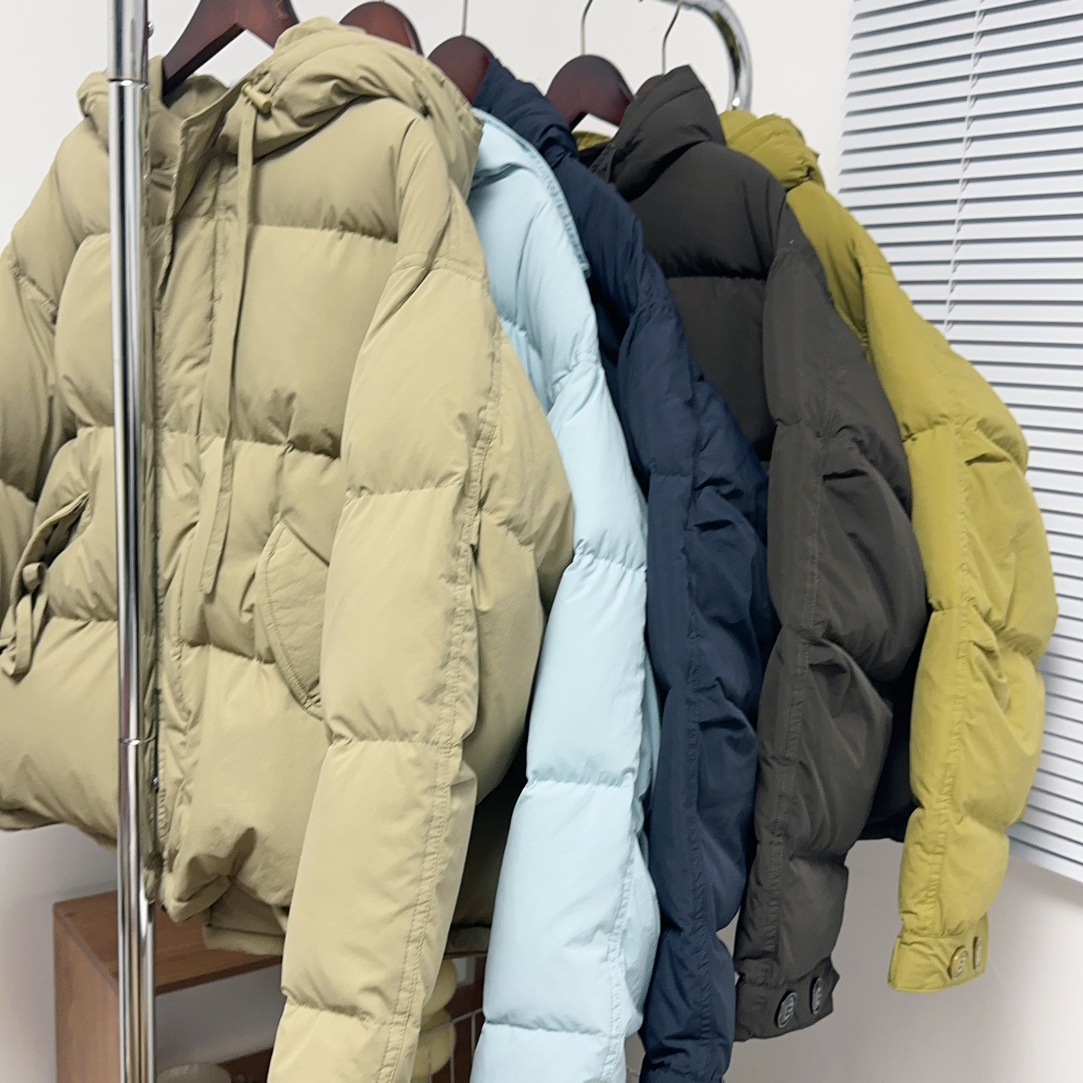 东大门连帽短款厚实百搭羽外套