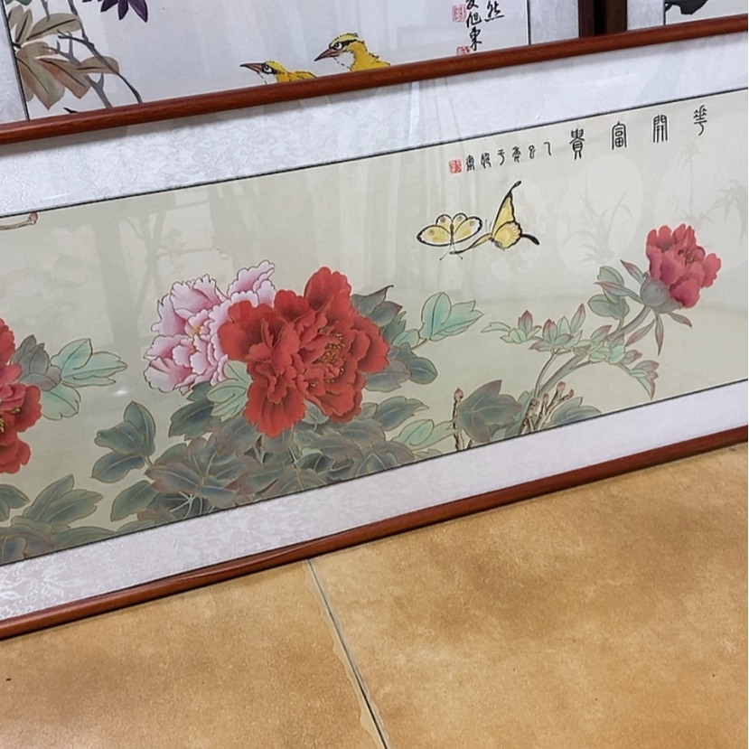 【闪购商品】国画手绘国画工笔带框