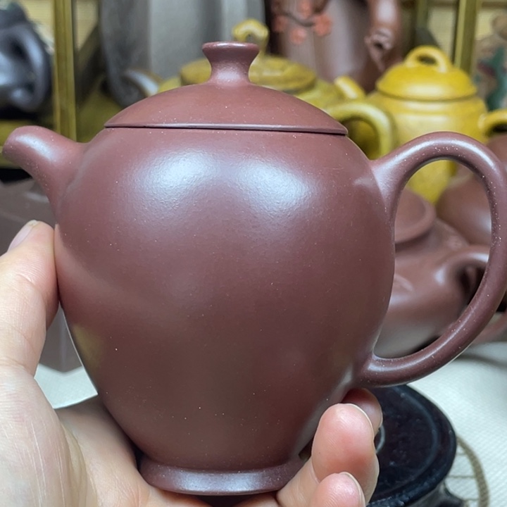 茶壶紫砂紫砂壶微微微微瑕220cc