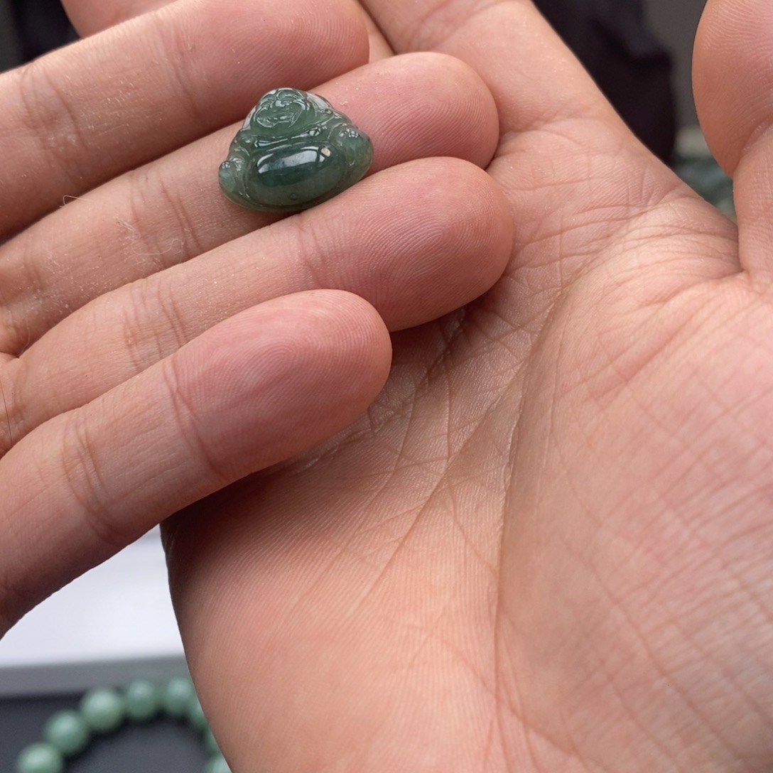 翡翠未镶嵌手链天然a货翡翠11