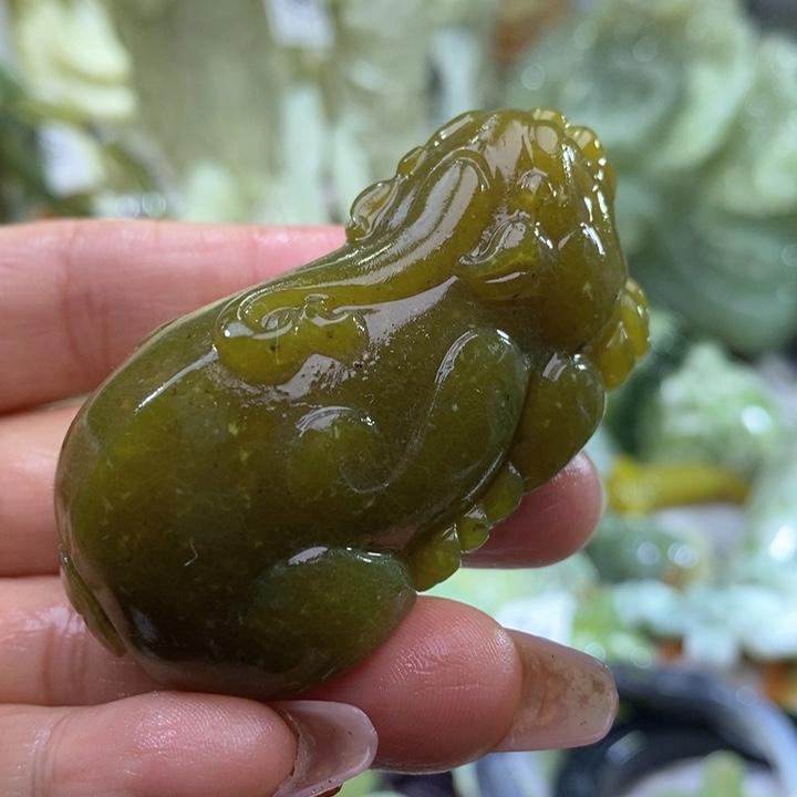 岫玉岫玉手把未镶嵌