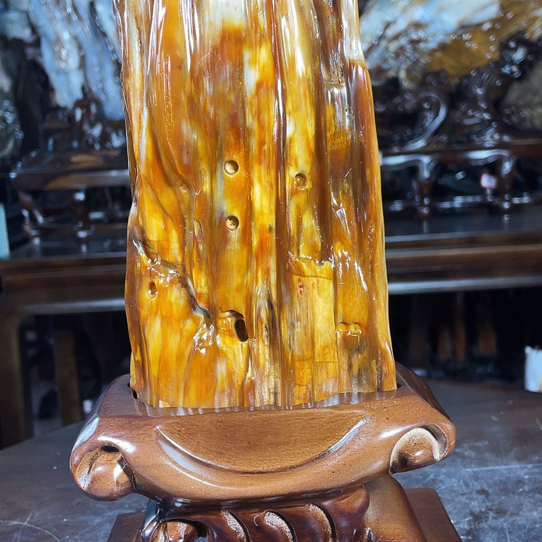 硅化玉未镶嵌珠宝奇石