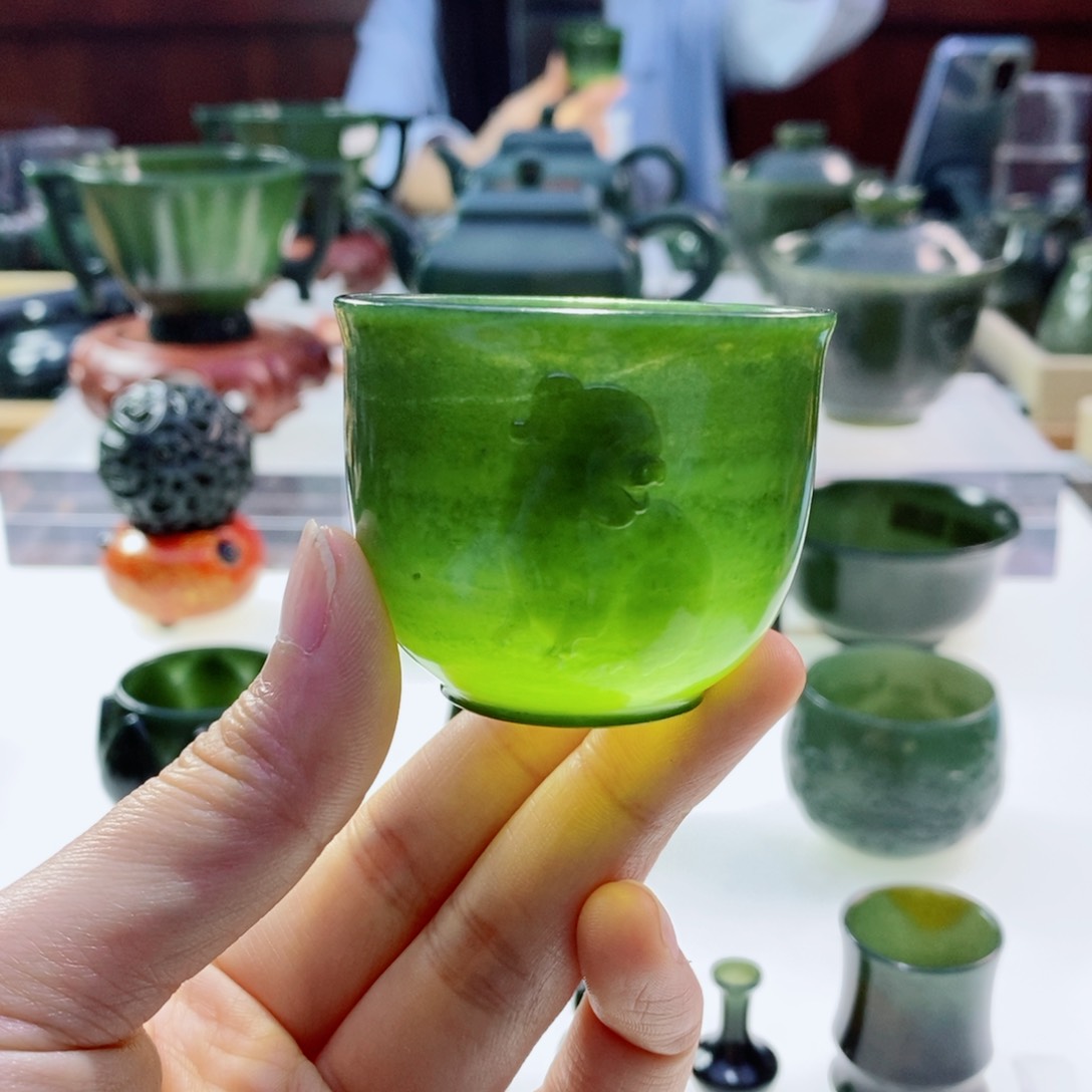 和田玉（青玉）未镶嵌摆件