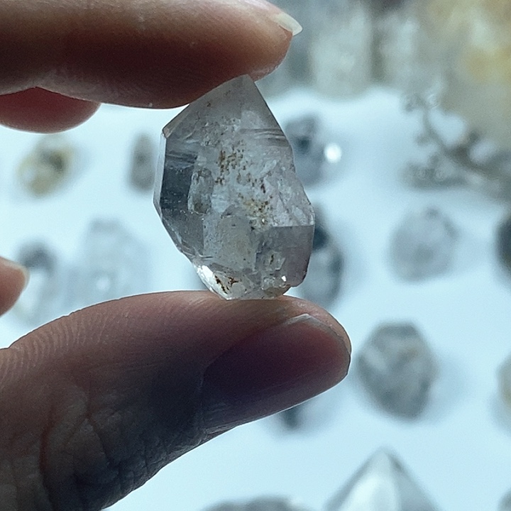 水晶颈饰未镶嵌吊坠